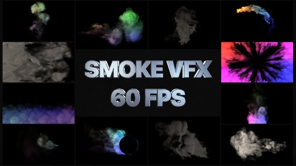 Gói hiệu ứng khói - Smoke Pack | Premiere Pro MOGRT